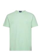 Classic Fit Jersey Crewneck T-Shirt Tops T-Kortærmet Skjorte Green Pol...