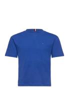 Essential Tee Ss Tops T-Kortærmet Skjorte Blue Tommy Hilfiger