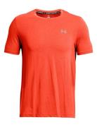 Vanish Seamless Ss Sport T-Kortærmet Skjorte Orange Under Armour