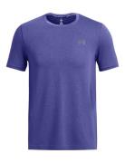 Vanish Seamless Ss Sport T-Kortærmet Skjorte Purple Under Armour