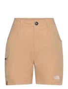 W Horizon Short - Eu Sport Shorts Sport Shorts Beige The North Face