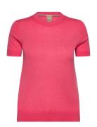 Falyssiasi Tops Knitwear Jumpers Pink BOSS
