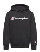 Hooded Sweatshirt Sport Sweatshirts & Hoodies Hoodies Black Champion