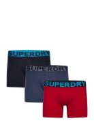 Boxer Triple Pack Boxershorts Blue Superdry