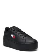 Tjw Flatform Ess Low-top Sneakers Black Tommy Hilfiger