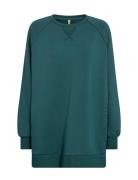 Sc-Banu Tops Sweatshirts & Hoodies Sweatshirts Green Soyaconcept