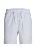Jpstjaiden Jjpalma Seersucker Short Bottoms Shorts Casual Blue Jack & ...