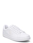 B721 Lthr / Towelling Low-top Sneakers White Fred Perry