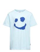 Rame Tops T-Kortærmet Skjorte Blue Molo