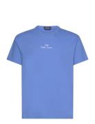 Classic Fit Logo Jersey T-Shirt Tops T-Kortærmet Skjorte Blue Polo Ral...