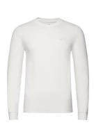 Hco. Guys Knits Tops Knitwear Round Necks White Hollister