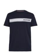 Ss Tee Tops T-Kortærmet Skjorte Blue Tommy Hilfiger