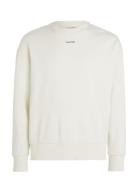 Nano Logo Sweatshirt Tops Sweatshirts & Hoodies Sweatshirts Cream Calv...