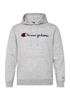 Hooded Sweatshirt Sport Sweatshirts & Hoodies Hoodies Grey Champion