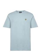 Slub T Shirt Tops T-Kortærmet Skjorte Blue Lyle & Scott