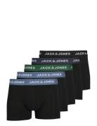 Jacsolid Trunks 5 Pack Op Boxershorts Black Jack & J S