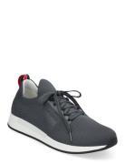 Tjm Elevated Runner Knitted Low-top Sneakers Grey Tommy Hilfiger