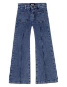 Adina Bottoms Jeans Wide Jeans Blue Molo