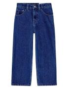 Aska Bottoms Jeans Wide Jeans Blue Molo