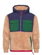 Hybrid Hoodie Outerwear Jackets Anoraks Beige Polo Ralph Lauren