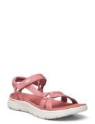 Womens Go Walk Flex Sandal - Sublime Flade Sandaler Pink Skechers