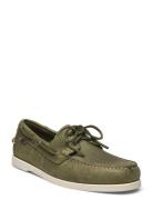 Docksides Crazy H Sejlersko Sko Green Sebago