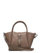 Tubular Handle Bag Bags Top Handle Bags Brown Gina Tricot