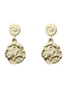 Fpkanna J Earrings Plated Ørestickere Smykker Gold Pieces