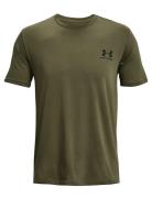 Ua M Sportstyle Lc Ss Sport T-Kortærmet Skjorte Khaki Green Under Armo...