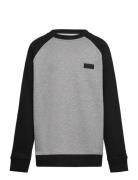 By Core Basic Raglan Crew Tops Sweatshirts & Hoodies Sweatshirts Grey ...