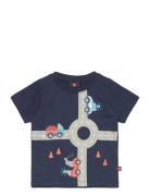 Lwtay 201 - T-Shirt S/S Tops T-Kortærmet Skjorte Navy LEGO Kidswear