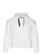 Tjw Bxy Logo Drawcord Hoodie Ext Tops Sweatshirts & Hoodies Hoodies Wh...