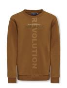 Kobjohan L/S Revolution O-Neck Box Swt Tops Sweatshirts & Hoodies Swea...