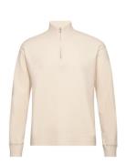 Waffle Swindon Sweat Tops Sweatshirts & Hoodies Sweatshirts Cream Mads...