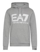 Sweatshirts Tops Sweatshirts & Hoodies Hoodies Grey EA7