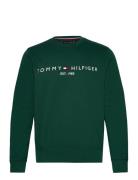 Tommy Logo Sweatshirt Tops Sweatshirts & Hoodies Sweatshirts Green Tom...