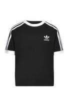 3Stripes Tee Tops T-Kortærmet Skjorte Black Adidas Originals
