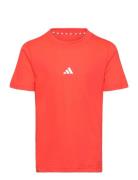 J D4T Tee Tops T-Kortærmet Skjorte Orange Adidas Sportswear
