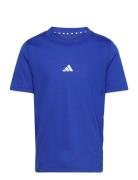 J D4T Tee Tops T-Kortærmet Skjorte Blue Adidas Sportswear