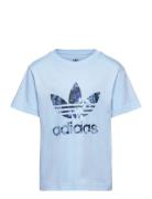 Trefoil Inf Tee Tops T-Kortærmet Skjorte Blue Adidas Originals