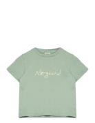 Single Favorite Taurus Tee Tops T-Kortærmet Skjorte Green Mads Nørgaar...