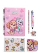 Paw Patrol Girls, Writing Set A5 With Multi-Col.pen Toys Creativity Dr...