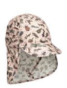 Summercap Long Neck - Aop Solhat Multi/patterned Mikk-line