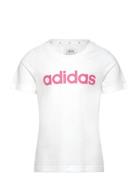 G Lin T Tops T-Kortærmet Skjorte White Adidas Sportswear