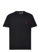 Classic Fit Jersey Pocket T-Shirt Tops T-Kortærmet Skjorte Black Polo ...