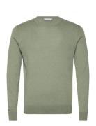 Michas Designers Knitwear Round Necks Green Tiger Of Sweden