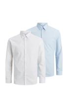 Jjjoe Shirt Ls 2 Pack Mp Tops Shirts Business White Jack & J S