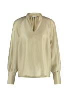 Blouse 1/1 Sleeve Tops Blouses Long-sleeved Green Gerry Weber