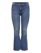 Carsally Reg Flared Dnm Bj114-3 Noos Bottoms Jeans Flares Blue ONLY Ca...