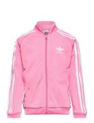 Sst Track Top Tops Sweatshirts & Hoodies Sweatshirts Pink Adidas Origi...